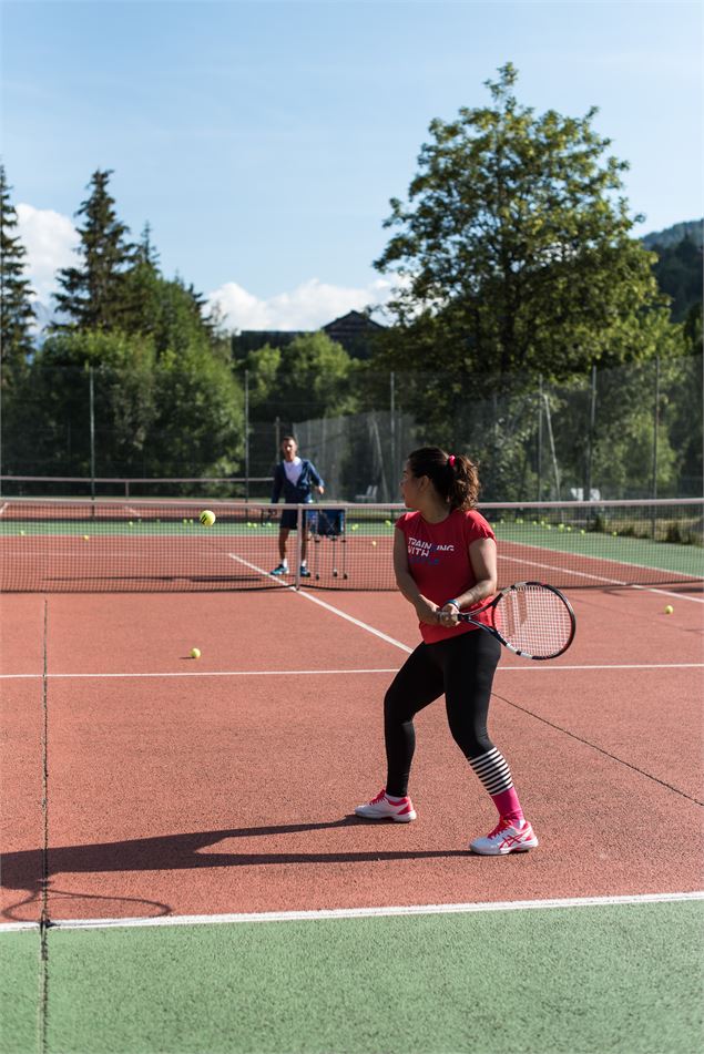 tennis valloire - A.Pernet /valloire Tourisme