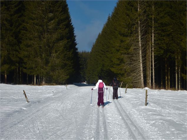 Piste de ski de fond de Lachat - Maxime Ballet