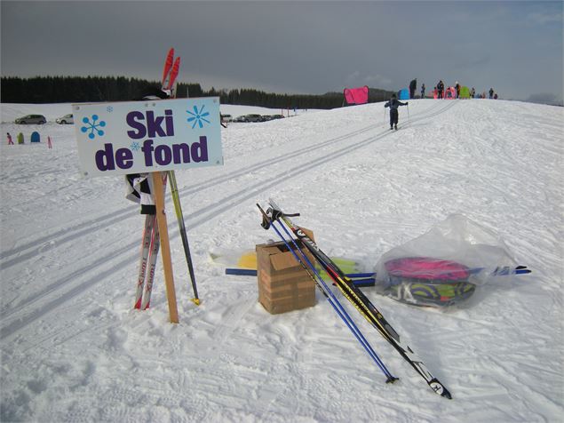 Piste de ski de fond de Lachat - Maxime Ballet