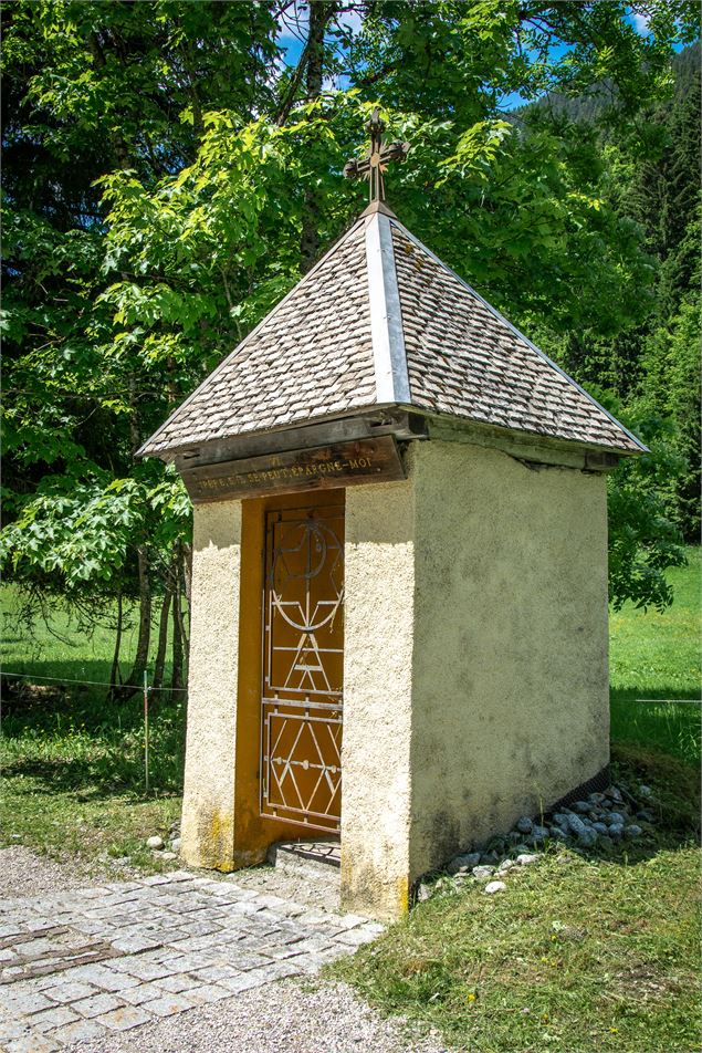 Le chemin des Oratoires de Notre Dame de la Gorge - Les Contamines Tourisme