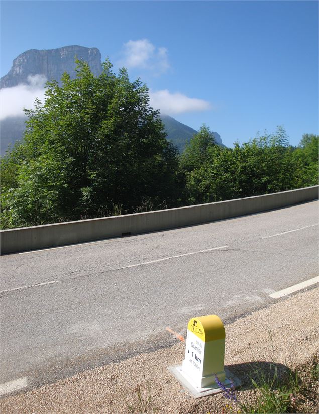 Montée cyclo du Col du Granier - SavoieMontBlanc-Teso-Quenard