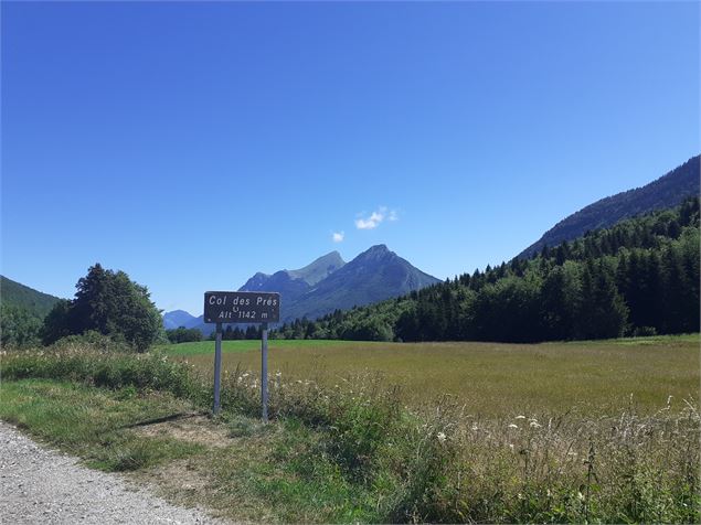 Vue au sommet du col des prés - © Savoie Mont Blanc - Anglade