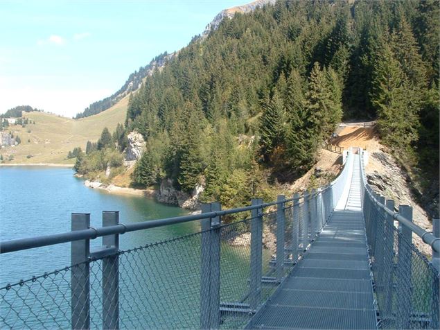 Lac et passerelle de Saint Guérin - JL Fourtanier - Le Beaufortain