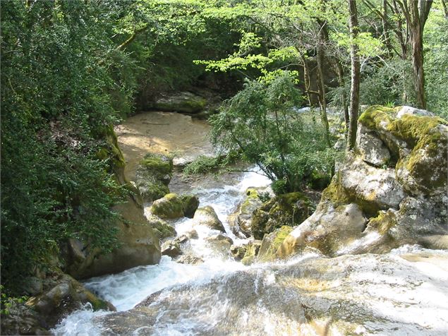 La 2ème cascade de Jacob au printemps. - Mairie de Jacob-Bellecombette