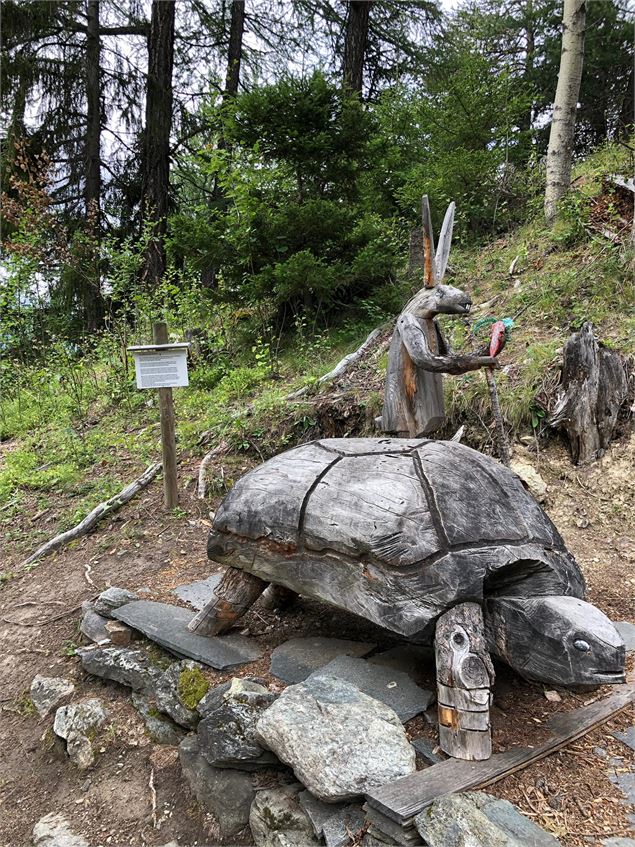 sentier des fables - sentier des fables