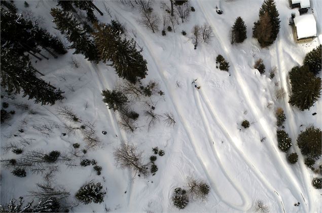 Sentier hivernal