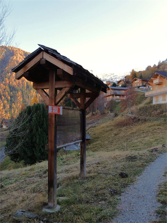 Sentier du vieux bisse