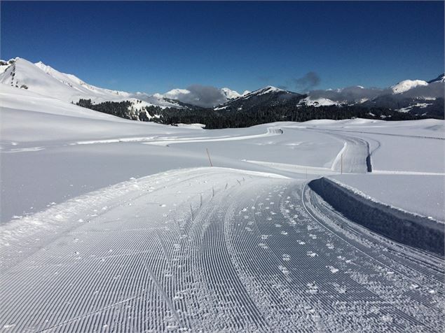 La boucle de Gron - Praz de Lys Sommand Tourisme