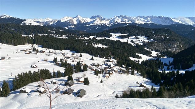 La boucle de Gron - Praz de Lys Sommand Tourisme