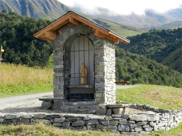 Oratoire de la Praz au bout du sentier de La Plaigne - G.Cosnefroy