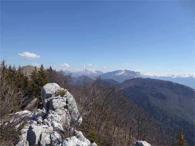 Vue du sommet - ©SavoieMontBlanc-Lansard