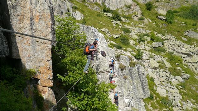 via ferrata de St Sorlin - Office de Tourisme de St Sorlin