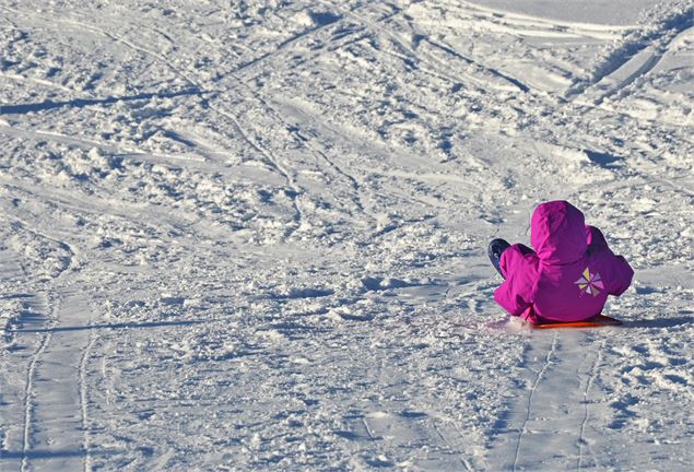 Faire de la luge à Crest-Voland / Cohennoz - JP Noisillier - nuts.fr