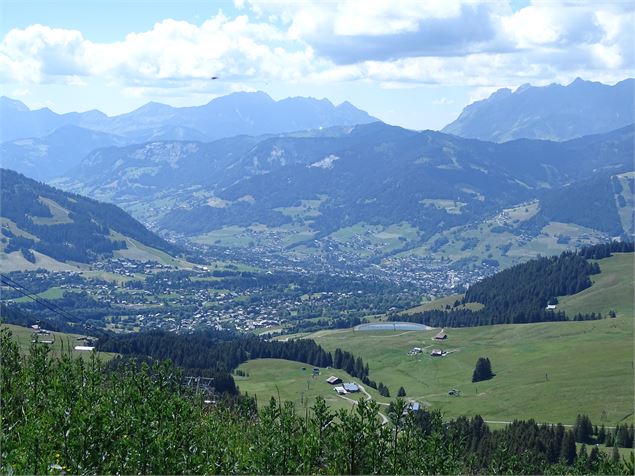 Vue sur Megève - M. Mautué