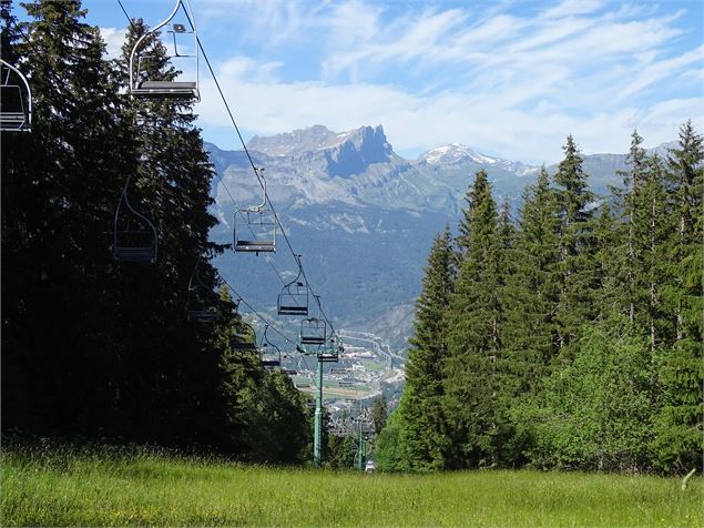 Viaduc des Egratz vers vallée de Chamonix - M. Mautué