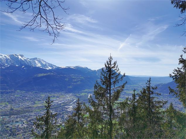 Vue sur la vallée de l'Arve - HGT