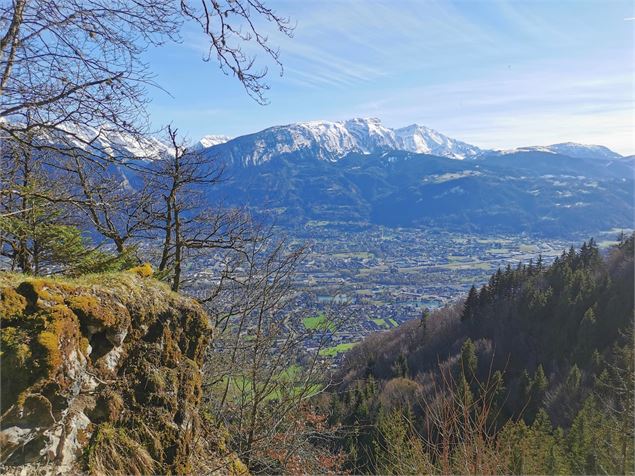 Vue sur la vallée de l'Arve - HGT