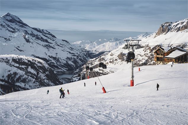 Etape 7 télécabine de Solaise - Val d'Isère Téléphériques