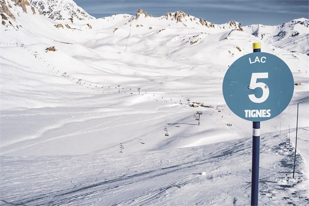 Direction Grand Huit - Val d'Isère Téléphériques / Maxime Bouclier