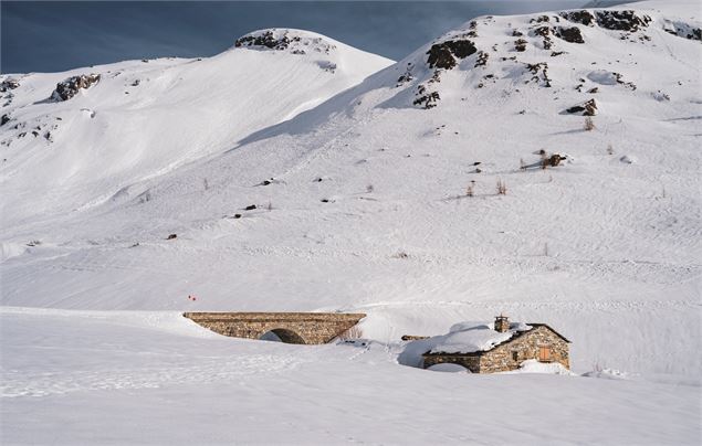 vue pont - Val d'Isère Téléphériques / Maxime Bouclier