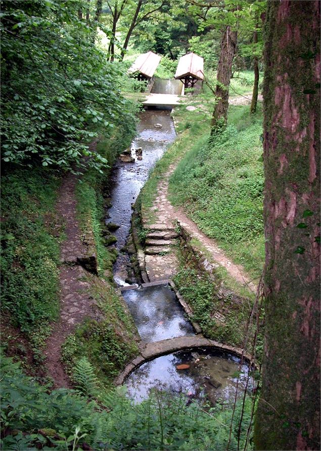 Village de Journans et source de la Reyssouze