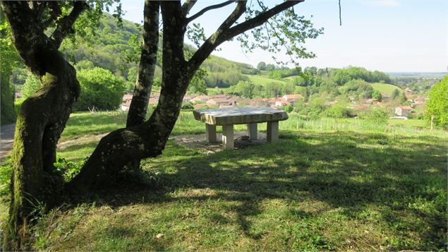 Village de Journans et source de la Reyssouze