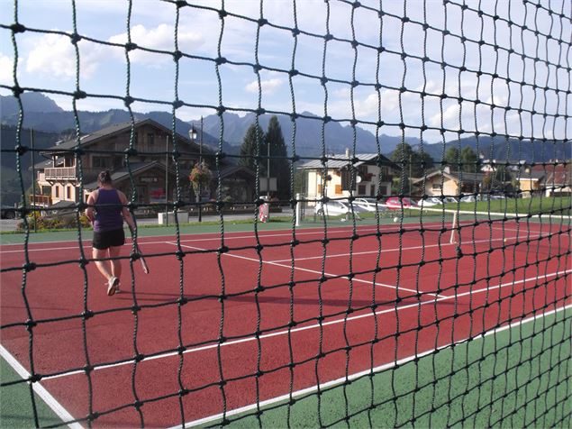 e-cours de tennis de CVC - oti val d'arly