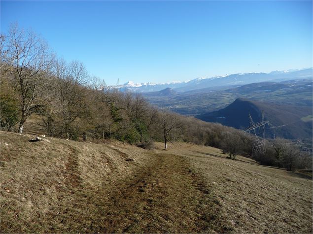 Depuis le Vuache sur le GR Balcon du Léman - Florence Crochet