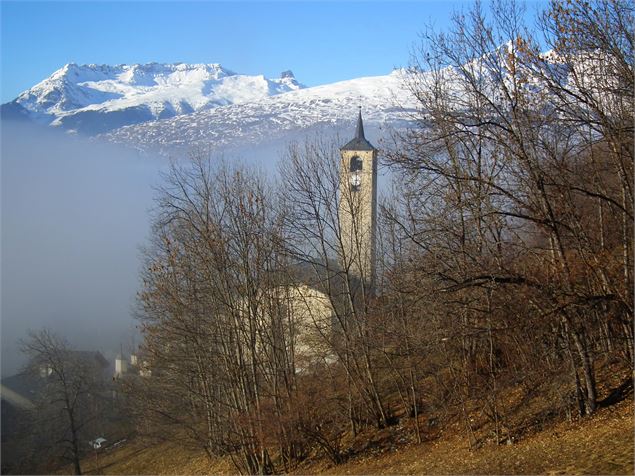 Tour du bois de l'église de Peisey - MNPC