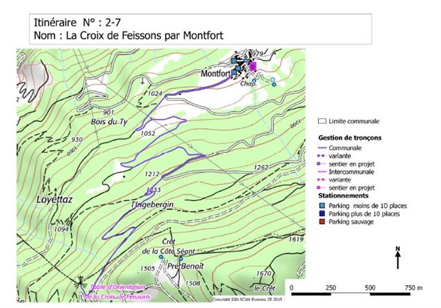 Croix de Feissons par Montfort - ©Coeur de Tarentaise Tourisme