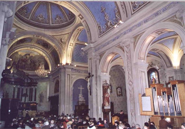 Eglise de Viry interieur