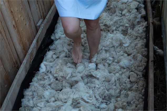 Parcours pied nu - Ferme de Chosal