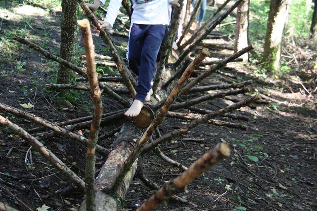 Parcours pied nu - Ferme de Chosal