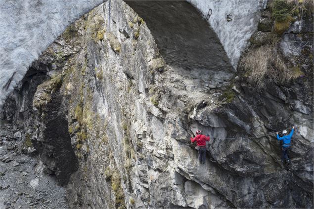 Via Ferrata Mauvoisin - Saxifrage (bleu)