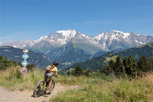 Parcours VTT n°5 _ La directe Saint-Ger (Retour Saint-Gervais) - BLEU