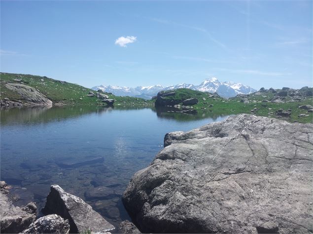 Lac de Portette vallée de la Plagne - Audrey Husianycia