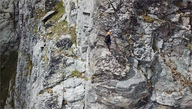 Via ferrata Gentianes - Téléverbier