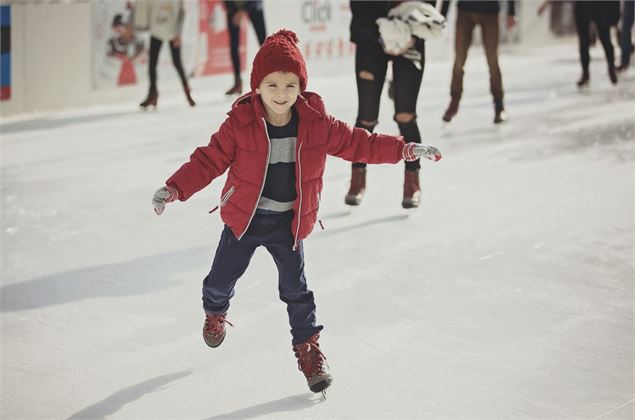 Patinoire en plein air - Avoriaz 1800