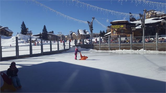 Patinoire en plein air - Avoriaz 1800