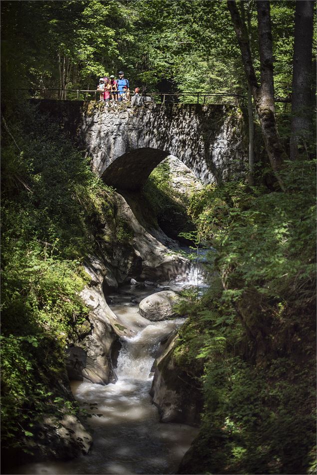 Le pont des Romains au Grand-Bornand - T.Vattard - Le Grand-Bornand tourisme