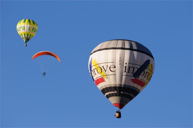 Parapente et Montgolfière - OT Praz sur Arly