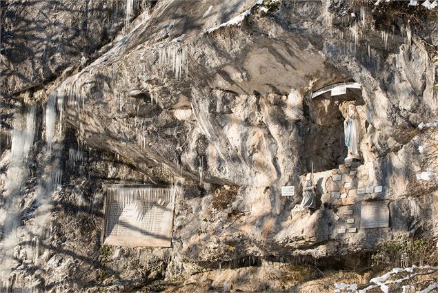 La Grotte Notre Dame de Lourdes - Yvan Tisseyre / OT Vallée d'Aulps