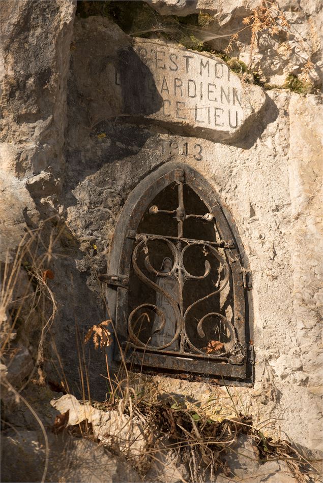 L'oratoire de la Grotte Notre Dame de Lourdes - Yvan Tisseyre / OT Vallée d'Aulps