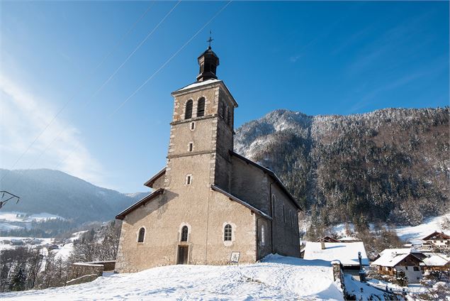 L'église de La Baume - Yvan Tisseyre / OT Vallée d'Aulps