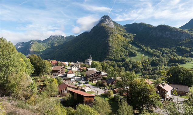 Le village de La baume - Yvan Tisseyre / OT Vallée d'Aulps