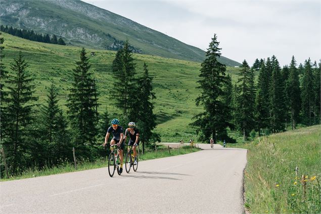 Montée col des Aravis - Pierre Gouineau