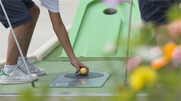 mini-golf pour petits et grands