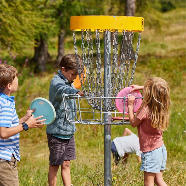 Disc golf - Thyon Région Tourisme