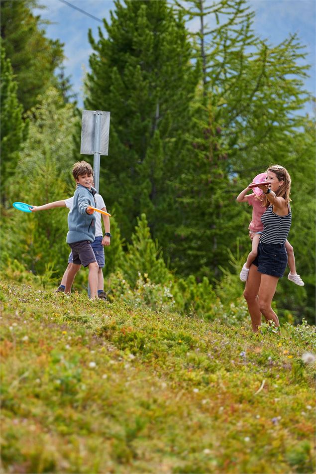 Disc golf - Thyon Région Tourisme