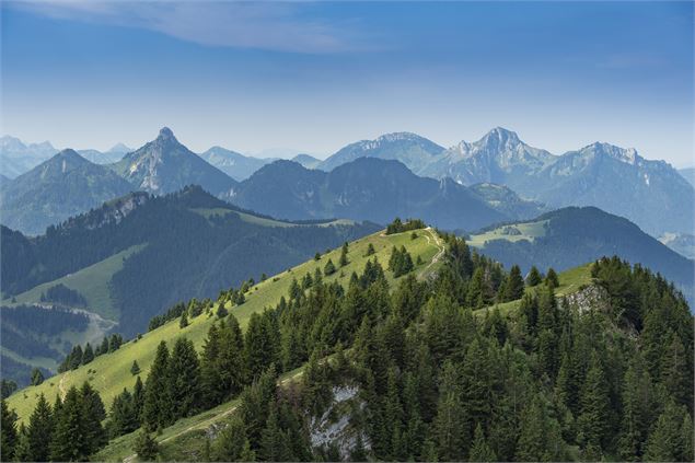 Vue sur les montagnes du Chablais - Gilles Lansart